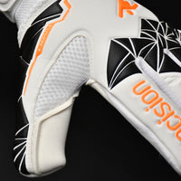 Precision GK Junior Fusion X Negative GK Gloves in White