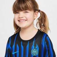 Inter Milan 25/26 Home Little Kids Football Kit