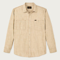 Chambray CPO Cotton Shirt