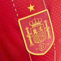 Spain 26 Home Authentic Football Shirt
