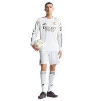 Real Madrid 25/26 Home L/S Authentic Football Shirt