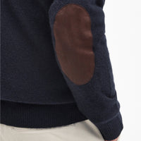 Essential Patch Half Zip Knitted Jumper