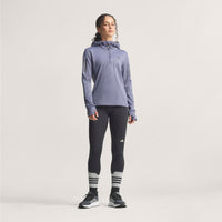 Own The Run Winterized Hooded 1/2 Zip Jacket - Womens
