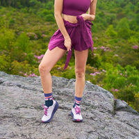 Trail Max Cushion Mini Crew Running Socks