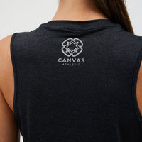 Technical Cropped Tank Women's