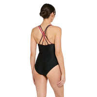 Inferno Panel Crossback Swimsuit Womens