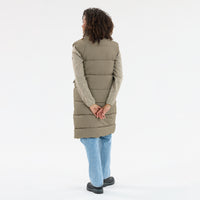 Women's Amaretto Long Puffer Vest