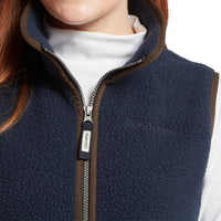 Lyndon Retro Fleece Gilet Womens