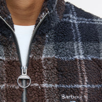 Tartan Fleece Zip Through Jacket