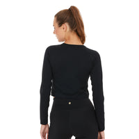 Women's Celita LS Seamless Crop Top