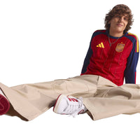 Spain 26 Home Long Sleeve Authentic Football Shirt