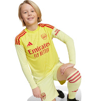 Arsenal 25/26 Home GK Football Shirt Jnr
