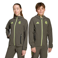 Real Madrid 25/26 Football Travel Jacket Jnr