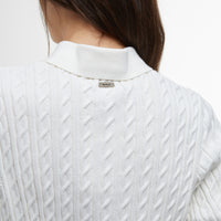 Hartland Knitted Polo Jumper Womens
