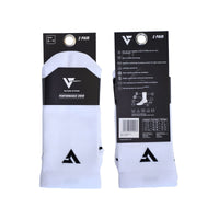 Performance Crew Running Socks - 2 Pair Pack