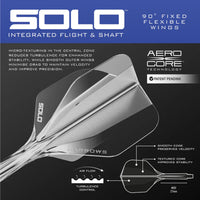 Geo 02 Torpedo 90% Quick Point Darts - Steel Tip Darts