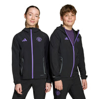 Man Utd 25/26 Football Travel Jacket Jnr