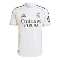 Real Madrid 25/26 Home Authentic Football Shirt