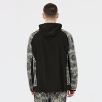 Deaglan Printed Half Zip Jacket