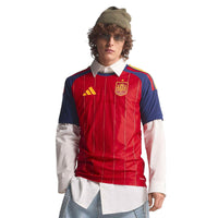 Spain 26 Home Authentic Football Shirt