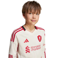 Liverpool 25/26 Away L/S Football Shirt Jnr
