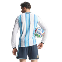 Argentina 26 Home Authentic L/S Football Shirt