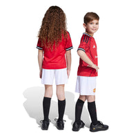 Man Utd 25/26 Home Football Mini Kit