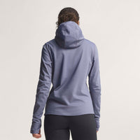 Own The Run Winterized Hooded 1/2 Zip Jacket - Womens