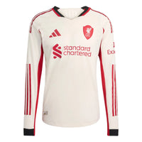 Liverpool 25/26 Away Authentic L/S Football Shirt