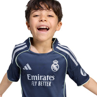 Real Madrid 25/26 Away Football Mini Kit