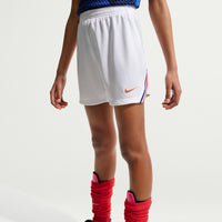 France 26 Home Football Shorts Jnr