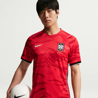 man modelling South Korea '26 Home Football Shirt (shirt front)