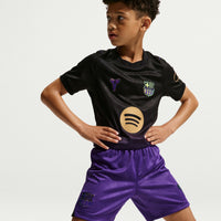 Barcelona 26/27 Away Football Shorts Jnr