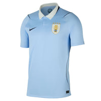 Uruguay '26 Home Football Shirt with no model from front