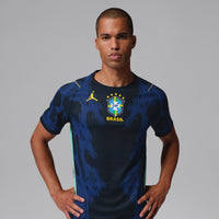 Brazil 26 Away Aero-Fit Authentic Football Shirt