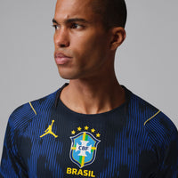Brazil 26 Away Aero-Fit Authentic Football Shirt