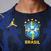 Brazil 26 Away Aero-Fit Authentic Football Shirt