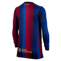 Barcelona 26/27 Home L/S Football Shirt Jnr
