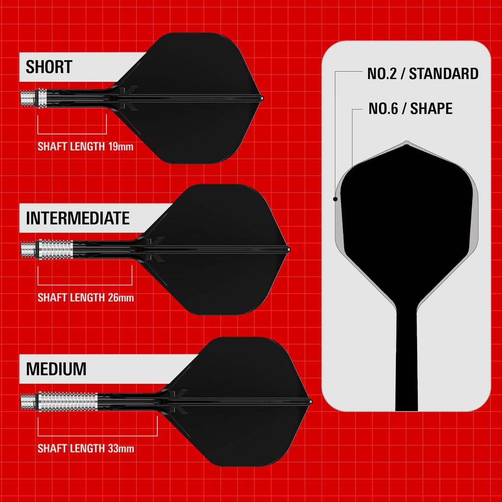 K-Shift Flight & Shaft System | Target Darts – Greaves Sports