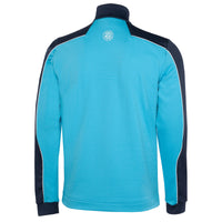 Galvin Green Dave Insula golf sweater in aqua and navy.