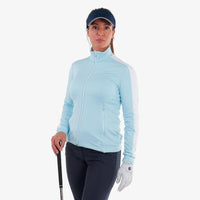 Dixie Full Zip Golf Insula Top Womens