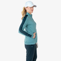 Dixie Full Zip Golf Insula Top Womens