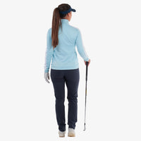 Dixie Full Zip Golf Insula Top Womens