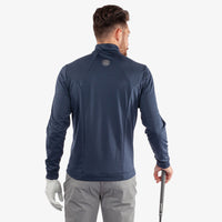 Galvin Green Dylan Insula golf sweater in Navy.