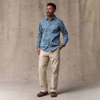 4.5-Oz Twill Cotton Shirt