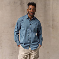 4.5-Oz Twill Cotton Shirt