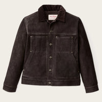 Waxed Suede Short Cruiser Jacket
