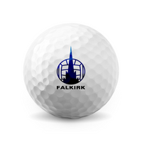 Titleist Falkirk FC Golf ball in white.