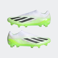 adidas X Crazyfast.1 Laceless FG/AG football boots - white / black / lemon