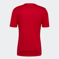 red adidas Entrada 22 football shirt